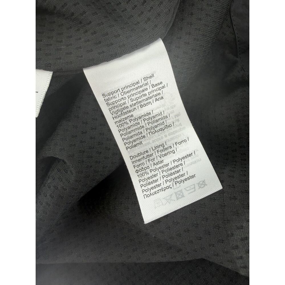 Lacoste Sport Womens Light Zippered Tennis Jacket Windbreaker Hood Black Size 40 - Picture 8 of 10